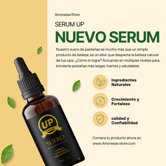 SERUM PARA PESTAÑAS 100% NATURAL